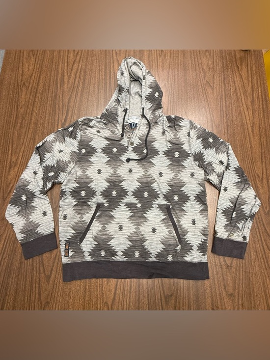 quilted giraffe Other - Quilted Giraffe Men's Aztec Print Lightweight Hoodie XL